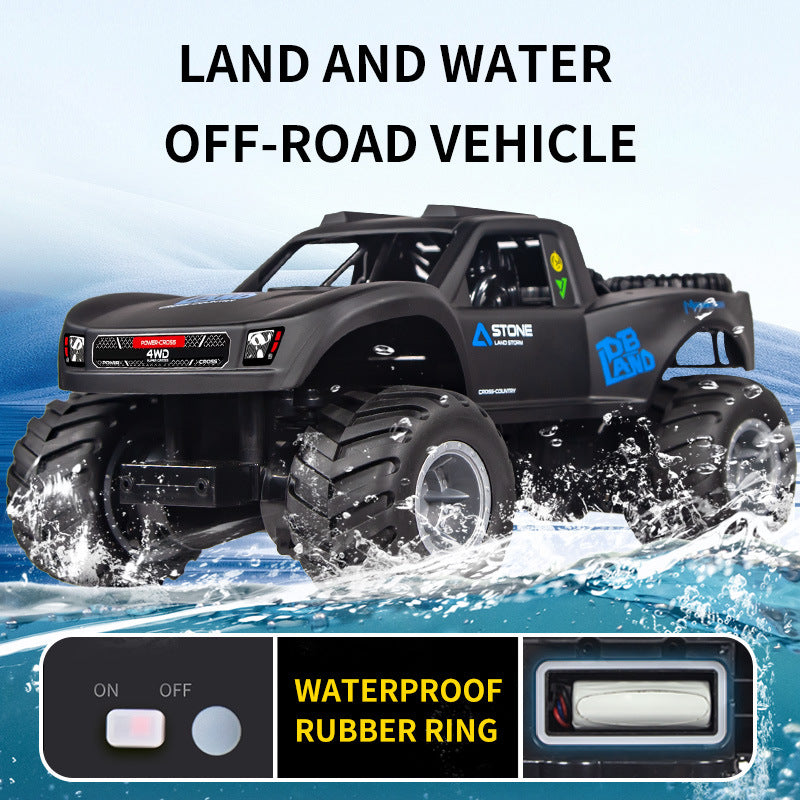 Waterproof Four-wheel Drive Stunt Remote Control Children's Toy Car