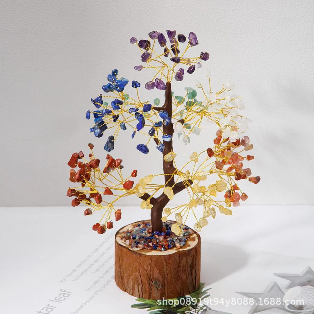 Bedroom Creative Decorative Home Crystal Tree