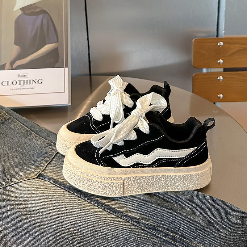 Spring And Autumn New Boys Casual Sneaker Korean Girls Soft Bottom