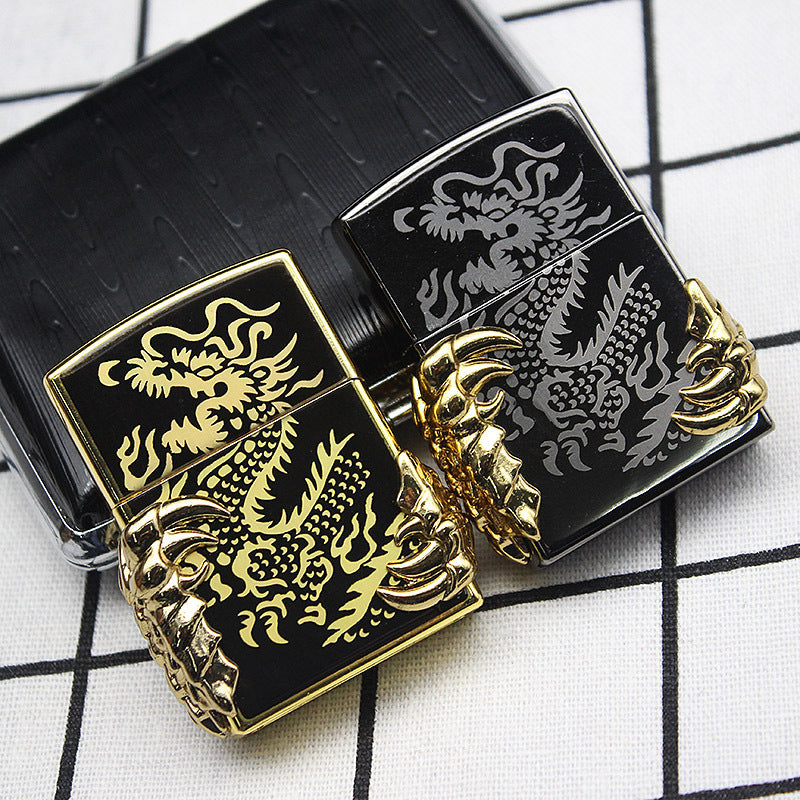 Dragon Claw Grinding Wheel Flame Lighter