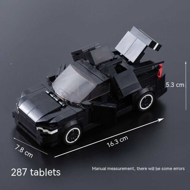Chinese Puzzle Building Blocks Tesla Technology CAR Children's Educational Toys