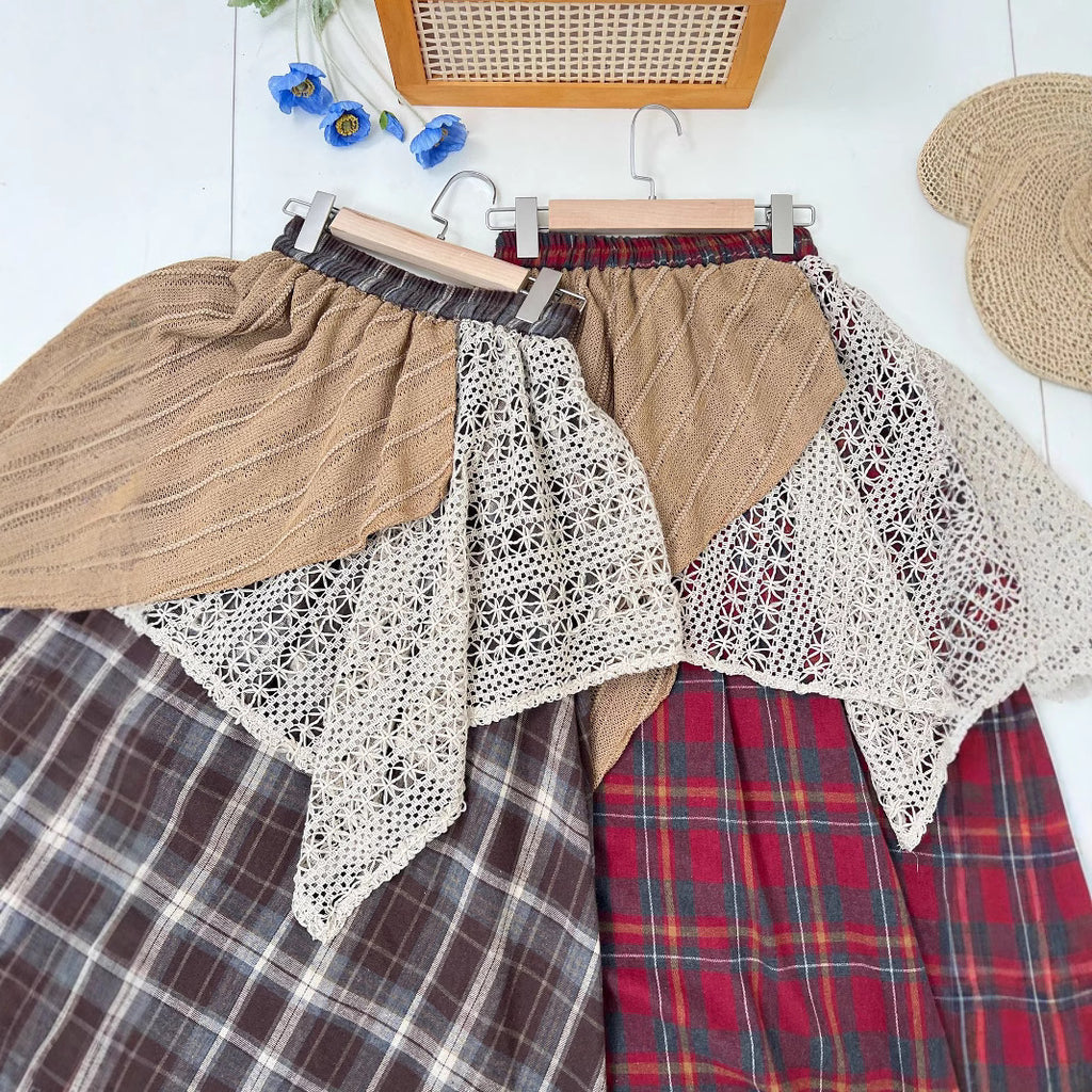 Women's Fashion Personality Retro Skirt