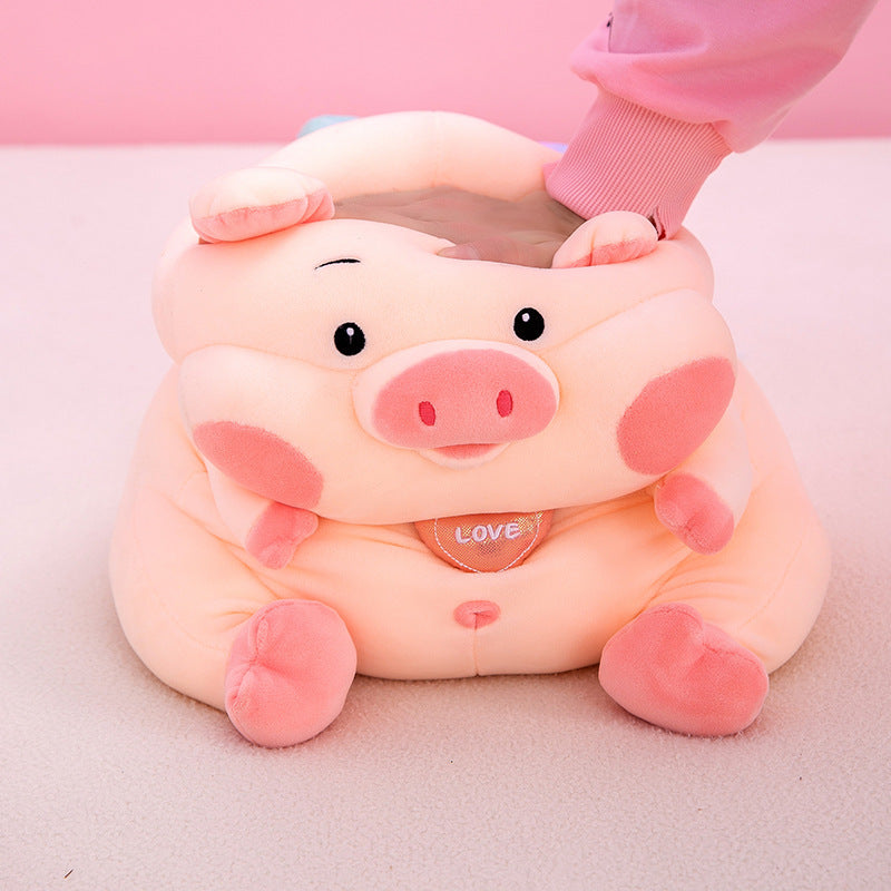 Cute Angel Pig Plush Toy Doll