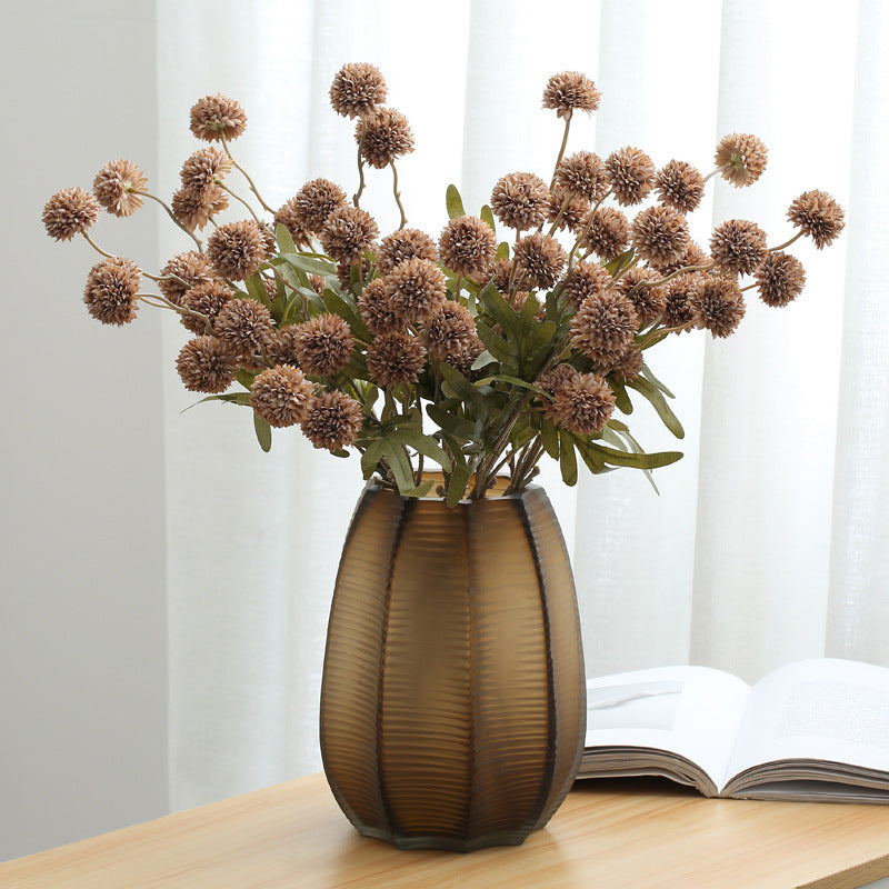 Simulated Flower Living Room Potted Flower Arrangement Ball Decoration