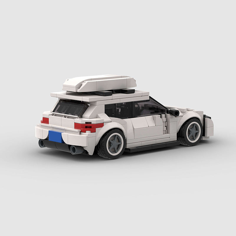 Small Particle Moc City Vehicle Race Model Puzzle