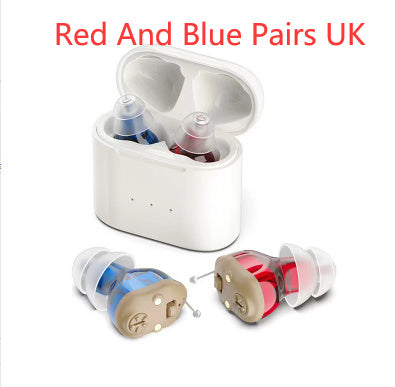 Red And Blue Magnetic Charging Warehouse Meatus Acusticus Digital Hearing Aid