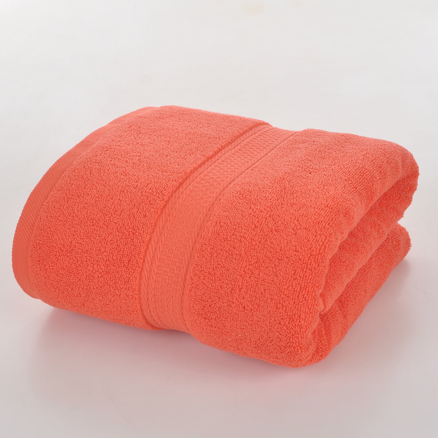 Plain Pure Cotton Bath Towel Household
