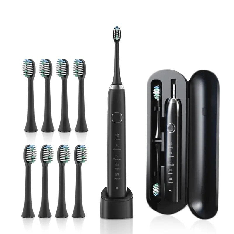 Electric Toothbrush Magnetic Levitation Sound Wave Button Waterproof