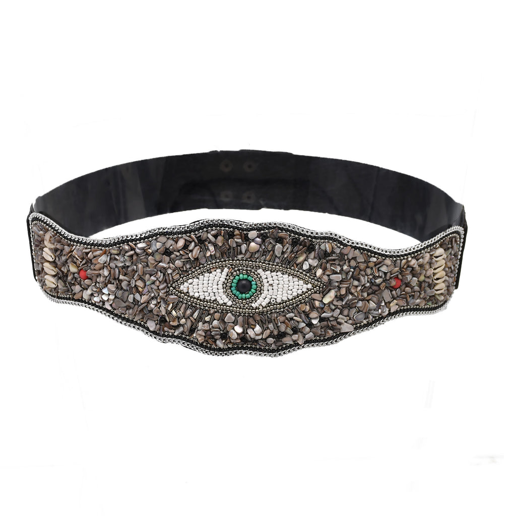 New Ethnic Style Belt Bead Stone Material