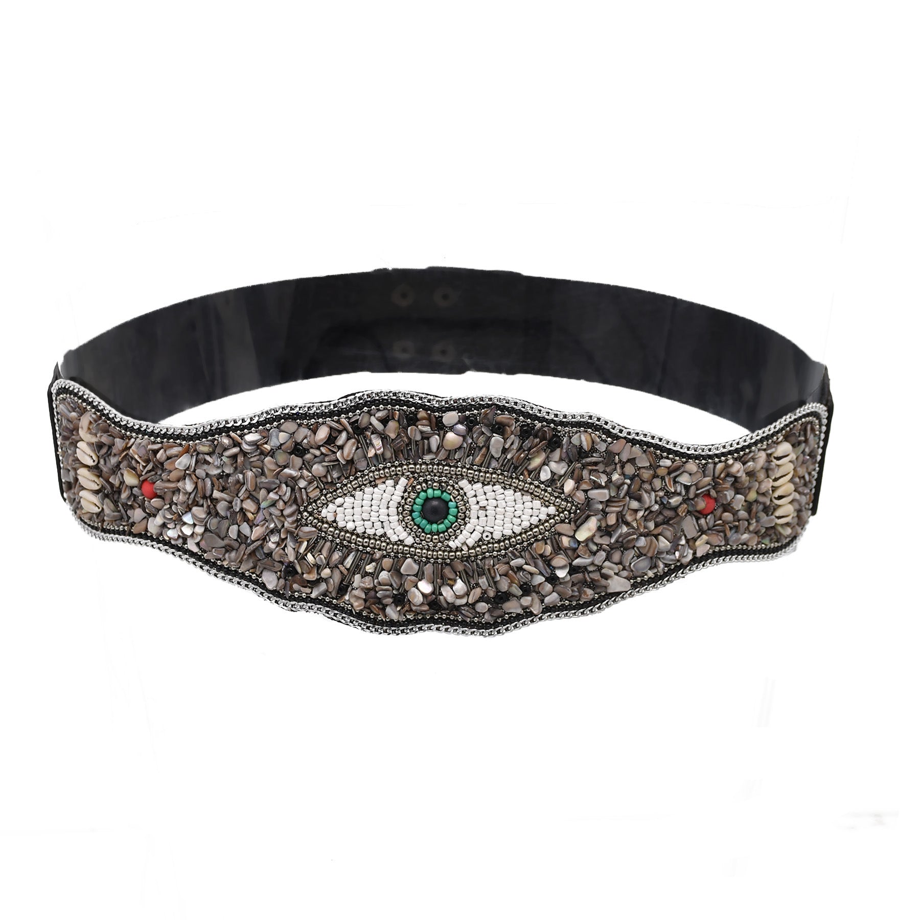 New Ethnic Style Belt Bead Stone Material
