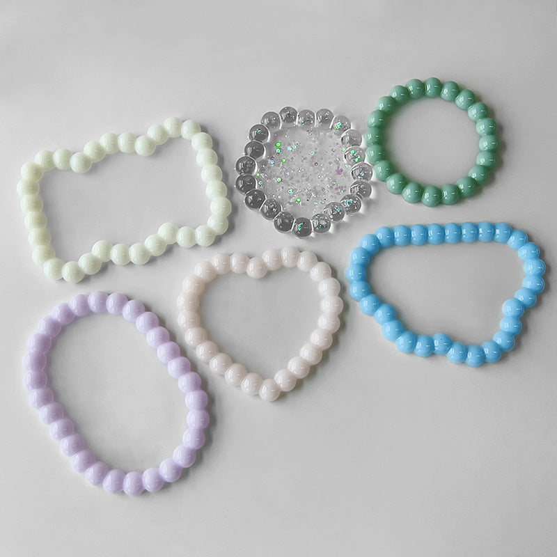 Silicone Bubble Tray Coaster Silicone Mold Table Storage Coaster DIY Plaster Epoxy Mirror Mold