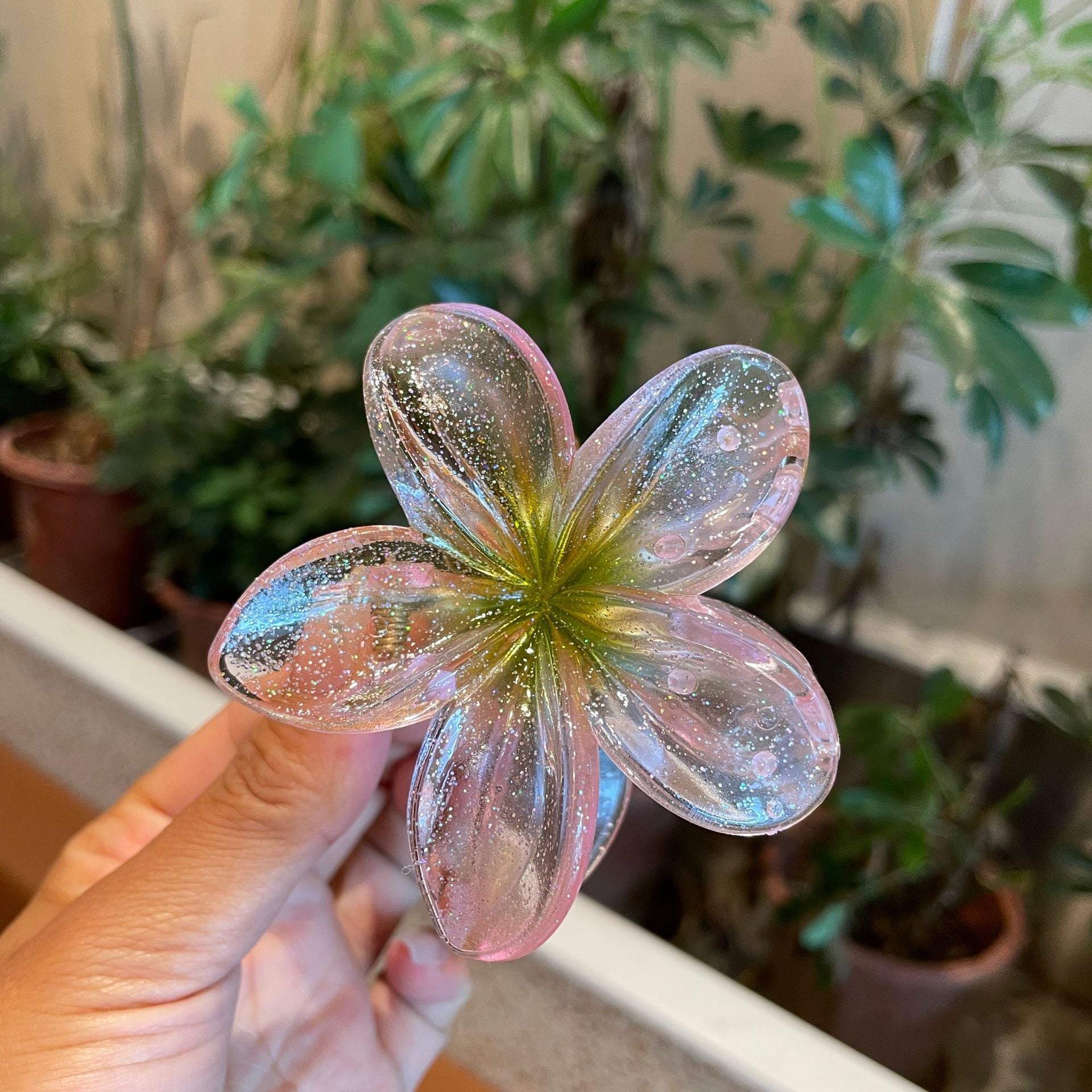 Flower Barrettes Women's Colorful Updo Gadget Hair Accessories