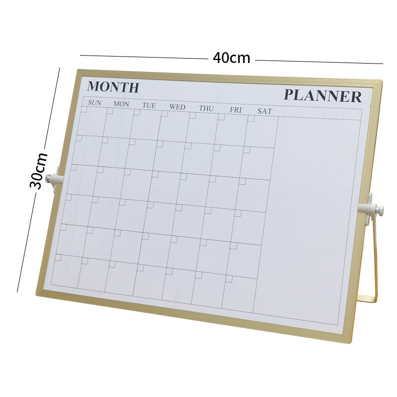 Home Office Double-sided Magnetic Desktop Tiny Whiteboard