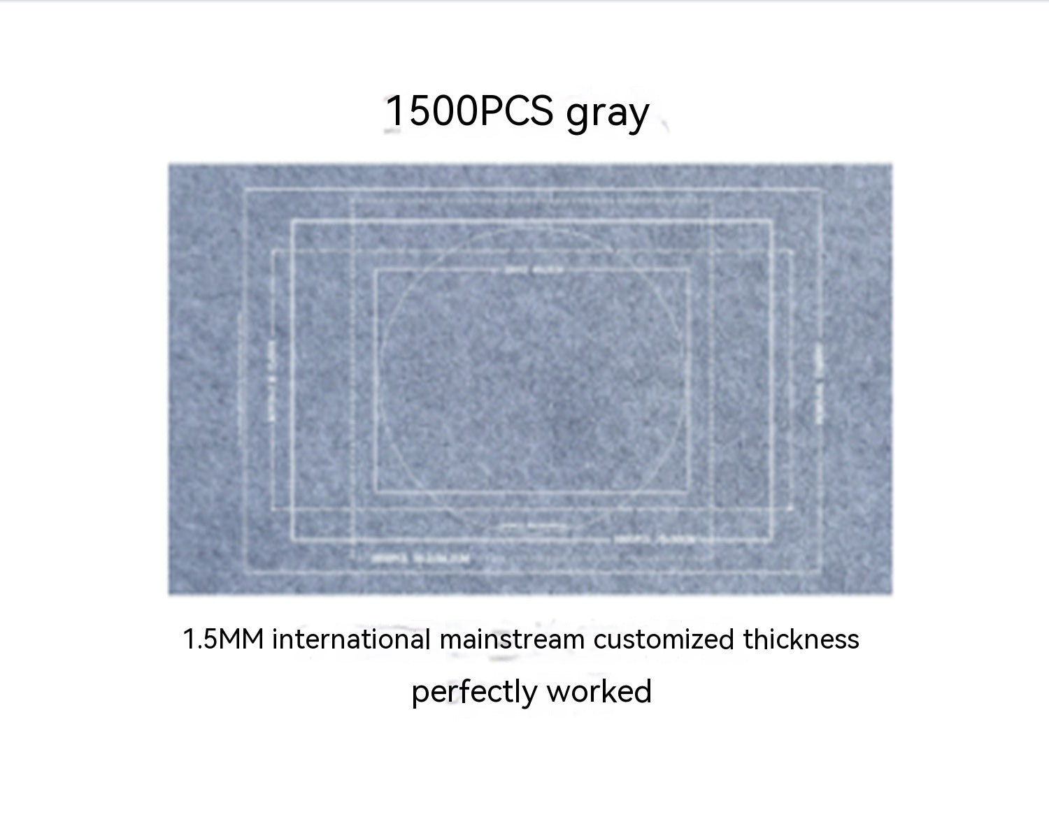 Puzzle Mat 26x46 Inch Felt