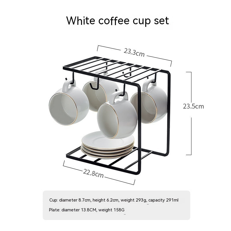 Home Stylish Matte Ceramic Coffee Cup Set