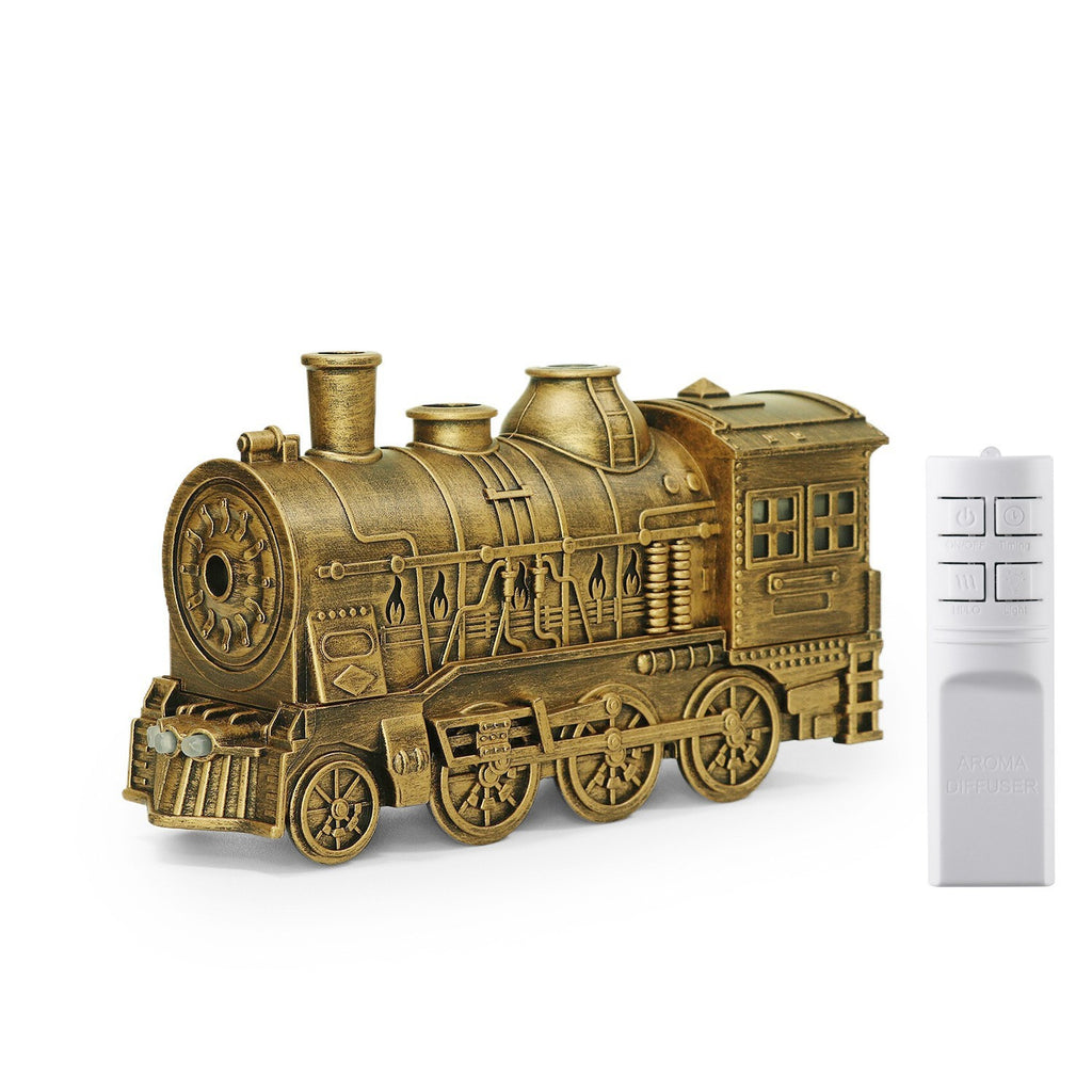 Home Retro Creative All-match Spray Spit Circle Small Train