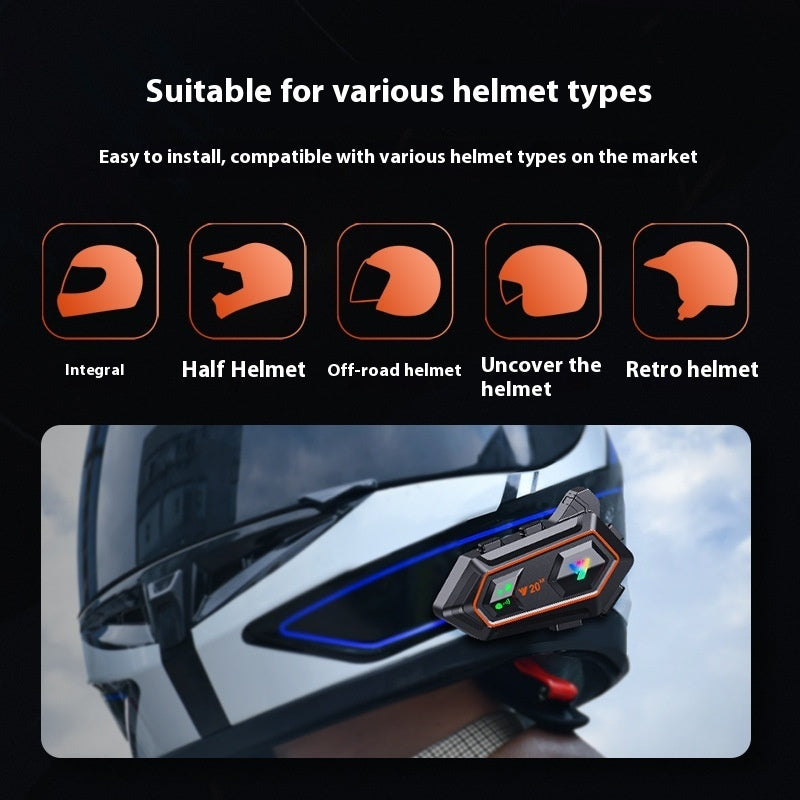 Motorcycle Helmet Communication System