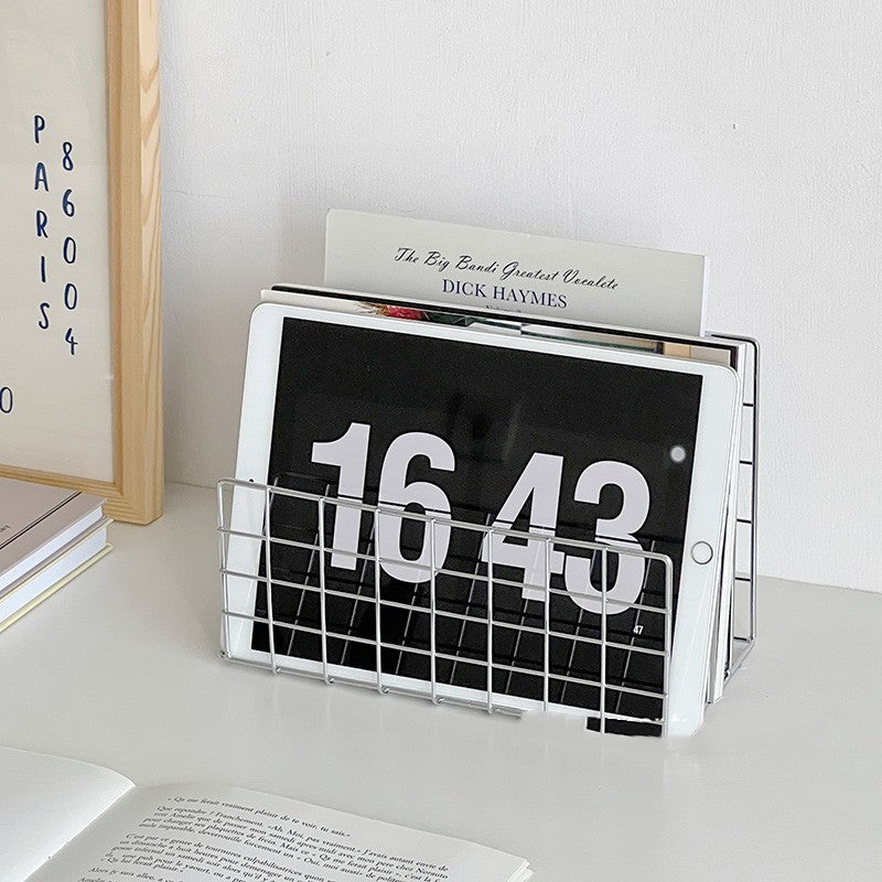 Simple Iron Desktop Storage Rack