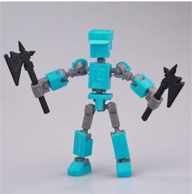 3D Printing Multi-movable Joint Doll Decoration