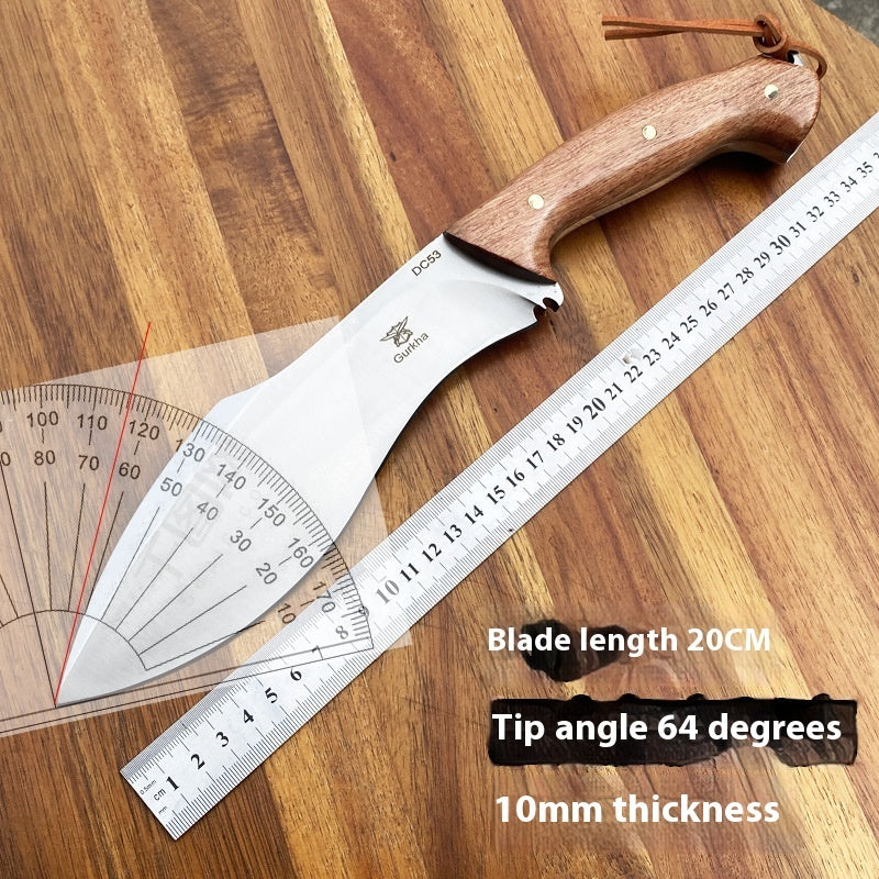10mm Thick Outdoor Tool Integrated Keel High Hardness Hand-forged Knife