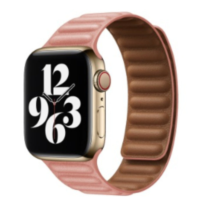 Second Generation Leather Loopback Strap Leather Chain Magnetic Suction