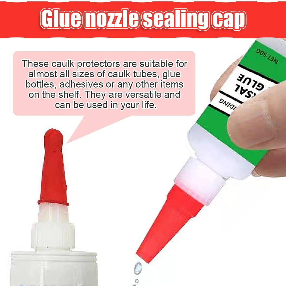 Silicon Sealant Pointed Protection Rubber Mouth Sealing Cap