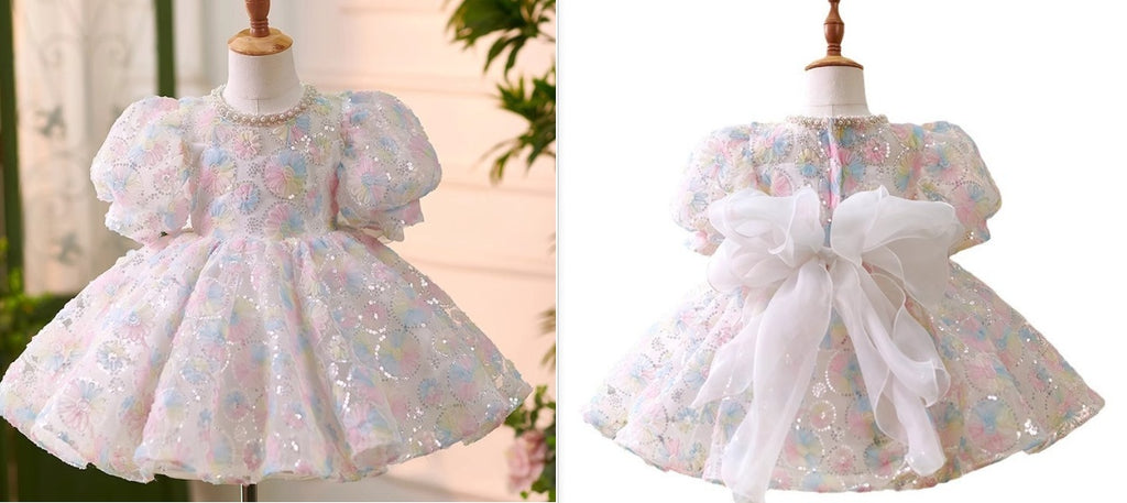 Princess Dress Light Luxury Minority High-end Flower Birthday Host Pettiskirt