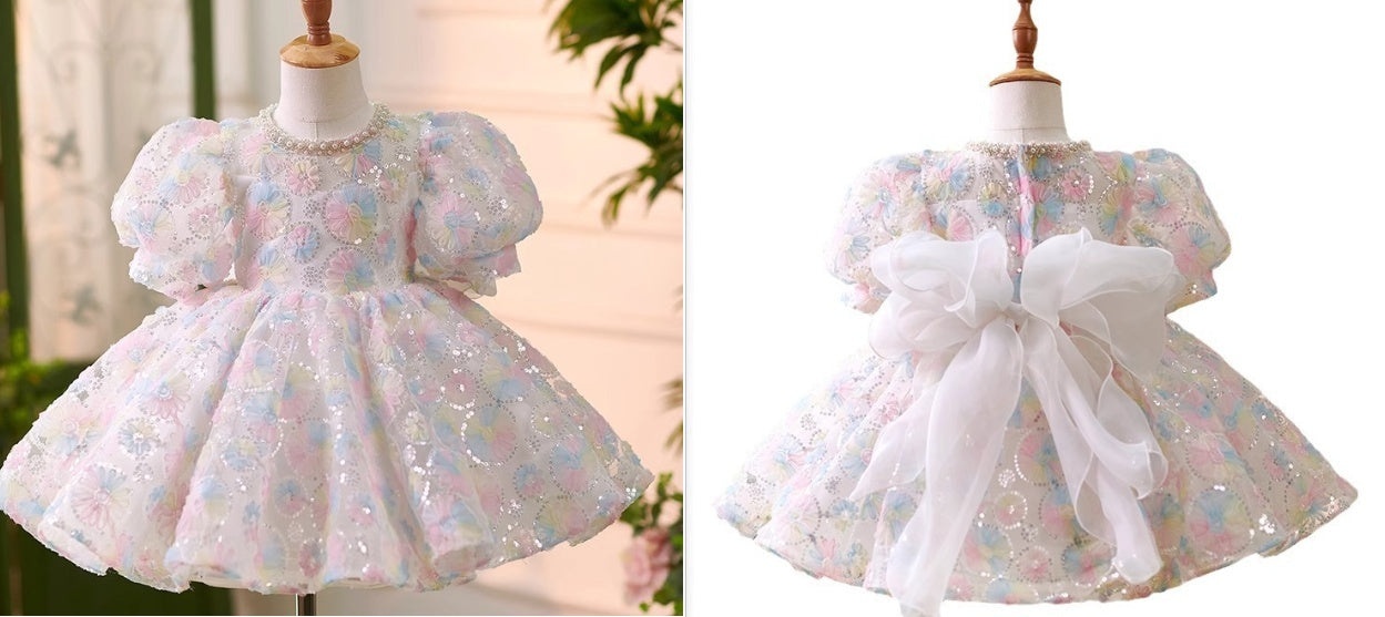 Princess Dress Light Luxury Minority High-end Flower Birthday Host Pettiskirt