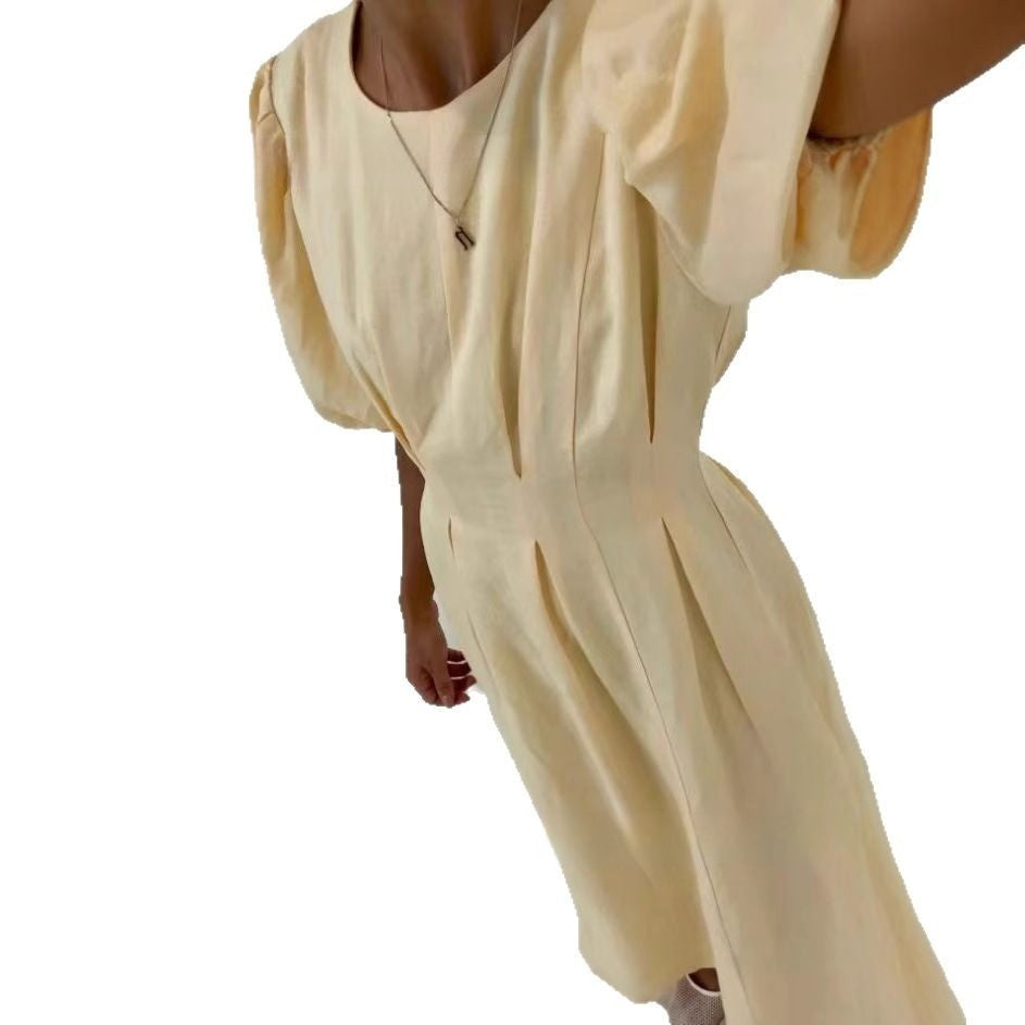 Personality Female Elegant Short Sleeve Dress