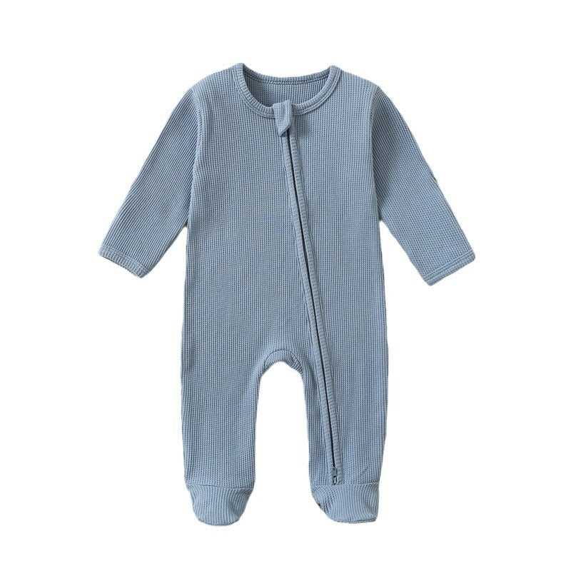 Baby Jumpsuit Romper Long Sleeve Zipper