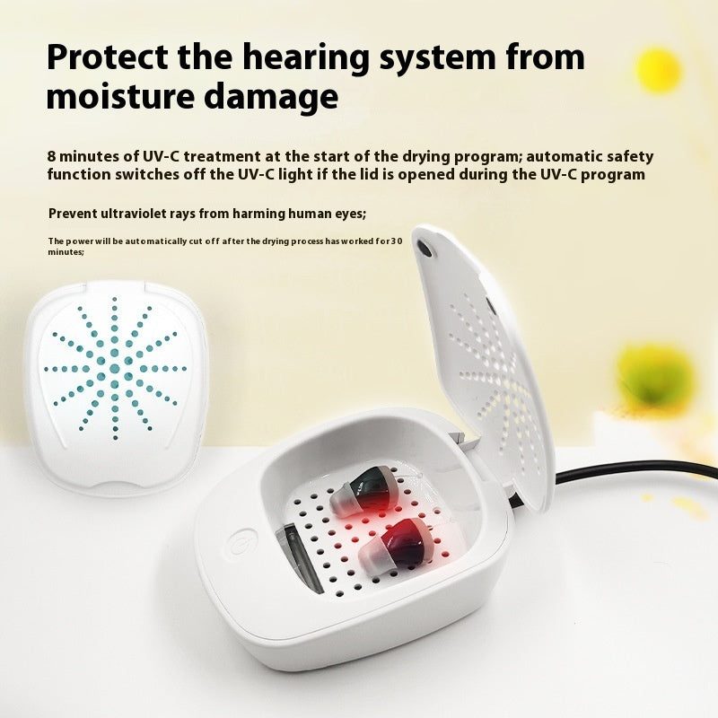 Electronic UV Sterilization Drying Box Dryer For Hearing Aid