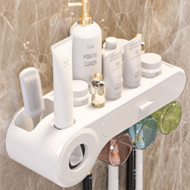 Home Bathroom Non-perforated Wall-mounted Storage Rack