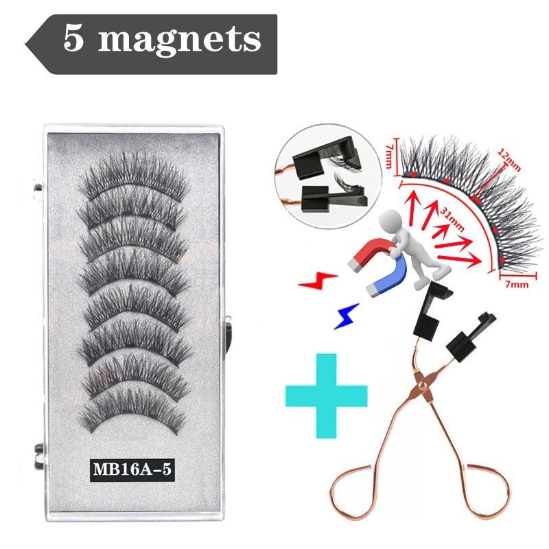 Magnetic 3D Magnetic Eyelash Natural Curling Super Soft