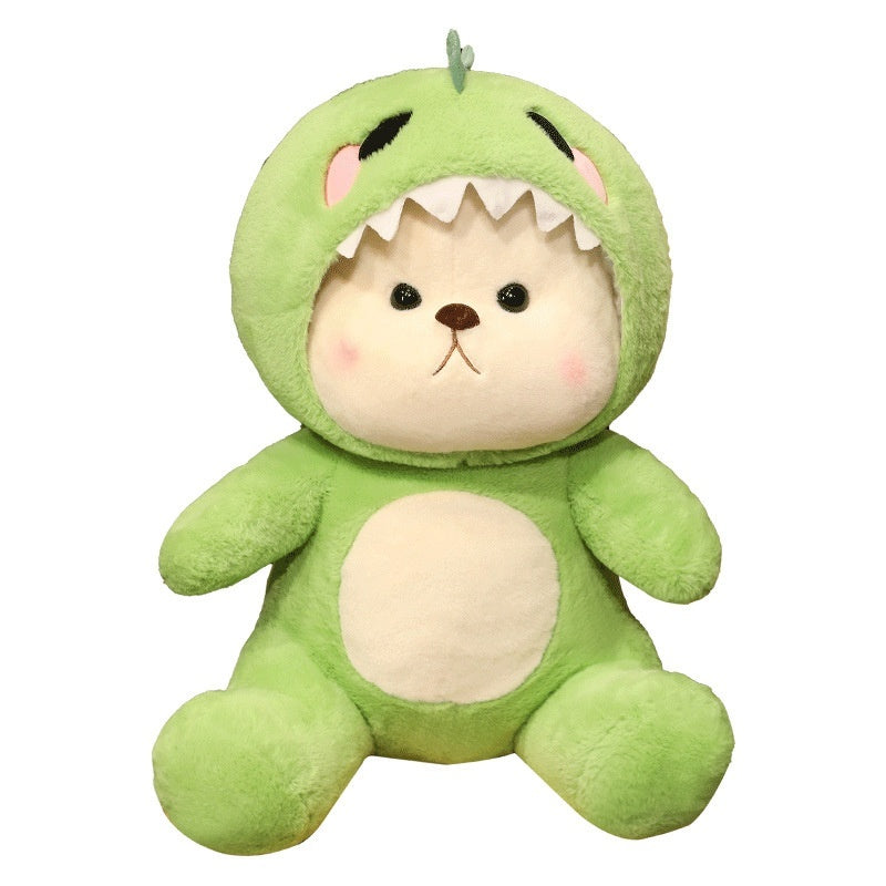 Transformation Dinosaur Doll Birthday Gift Plush Toy