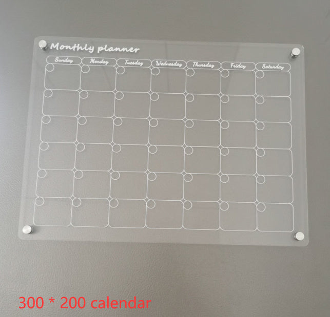 Acrylic Message Board Note Board Exhibition Board