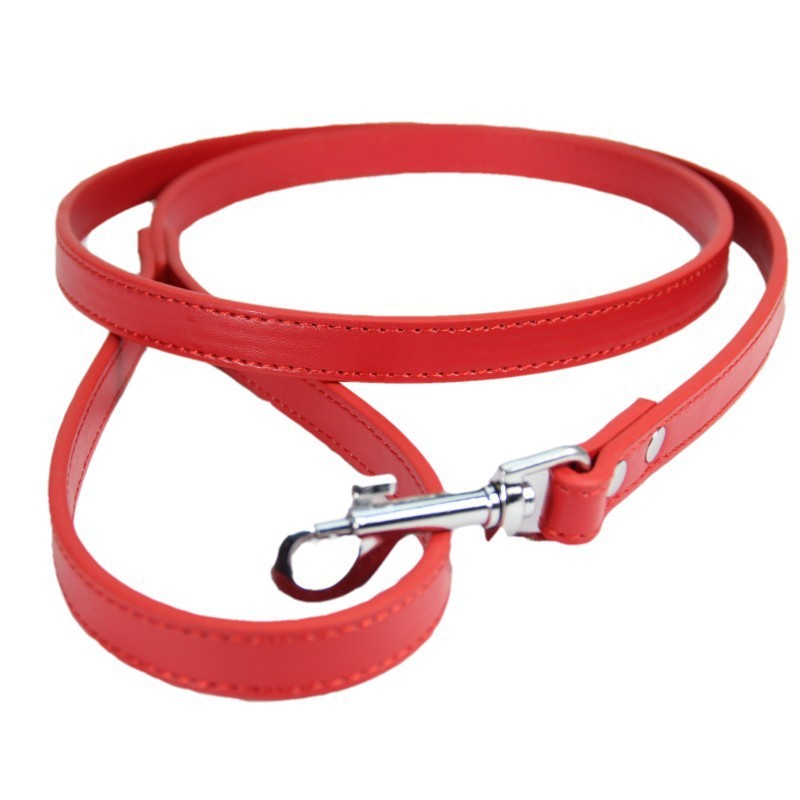 Pet Leash Cat PU Leather Dog Chain