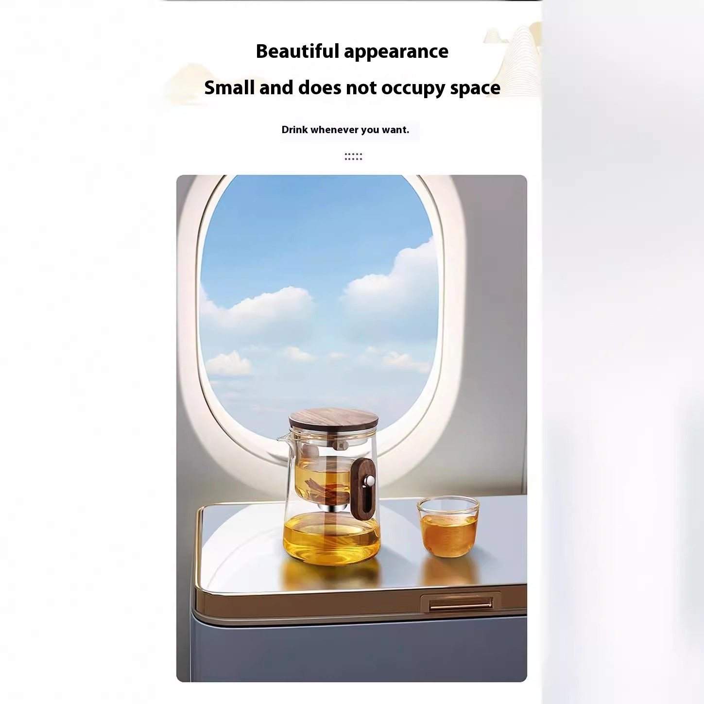 Tea Square Round Zero Rod Tea Cup Filter Magnetic Suction Teapot