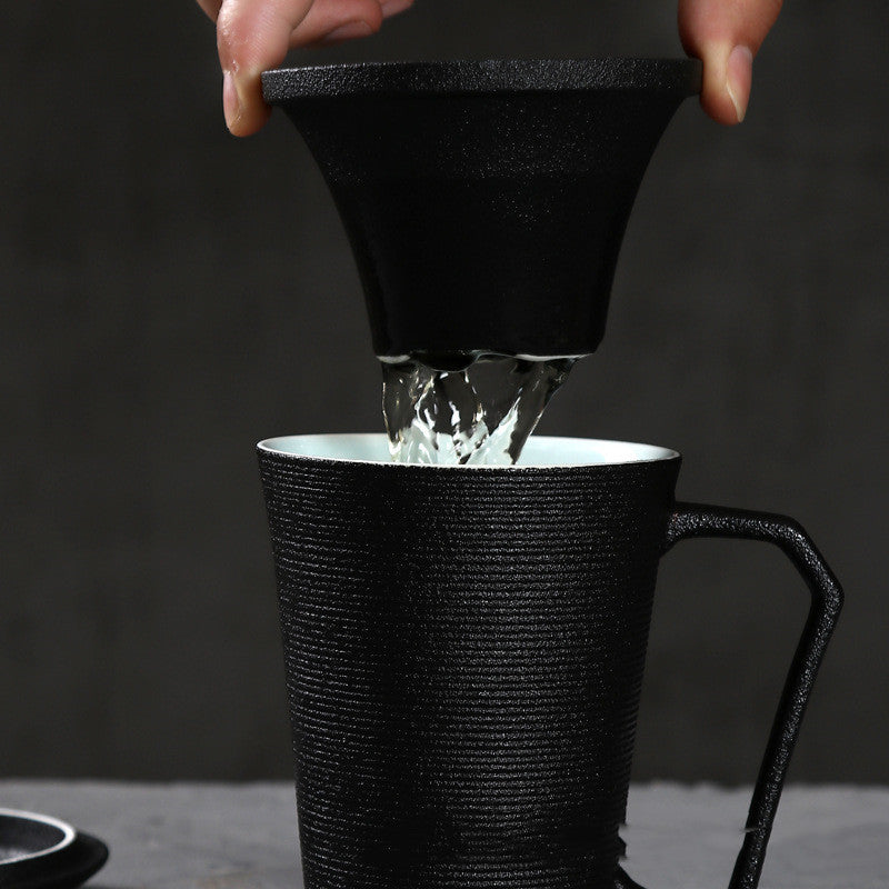 Ceramic Travel Mug Creative Mug With Cover