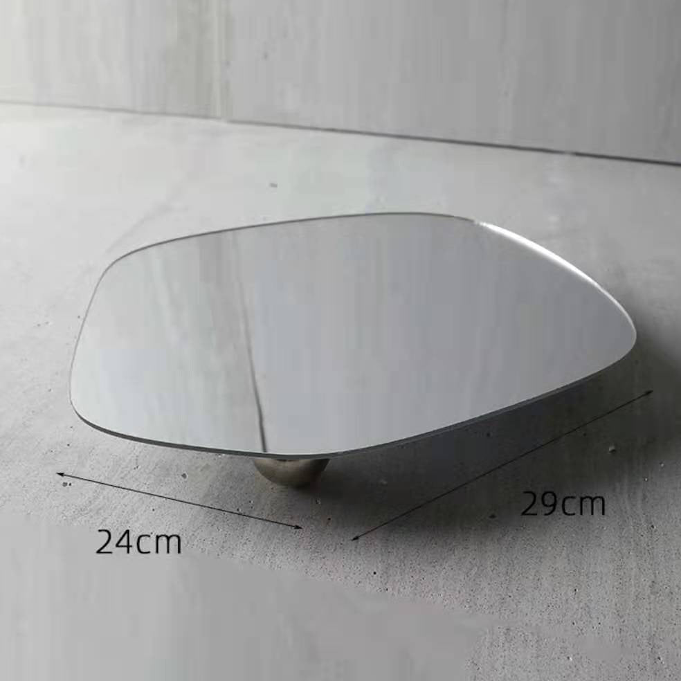 Irregular Mirror Acrylic Jewelry Tray Ornaments