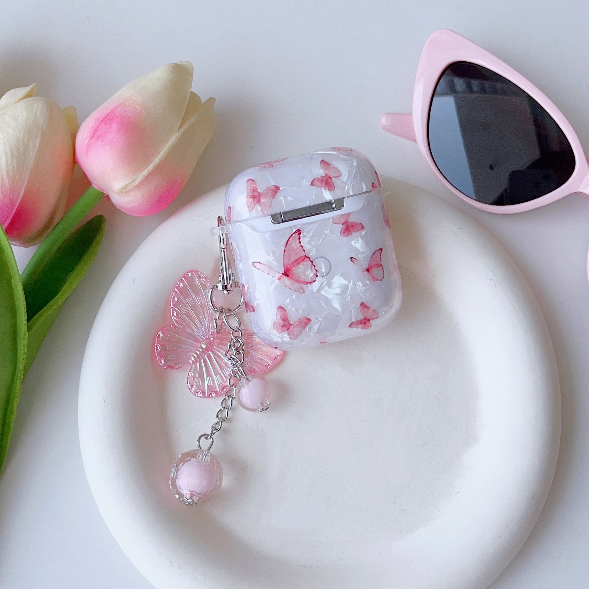 Shell Pattern Butterfly Bluetooth Wireless All-inclusive Headset