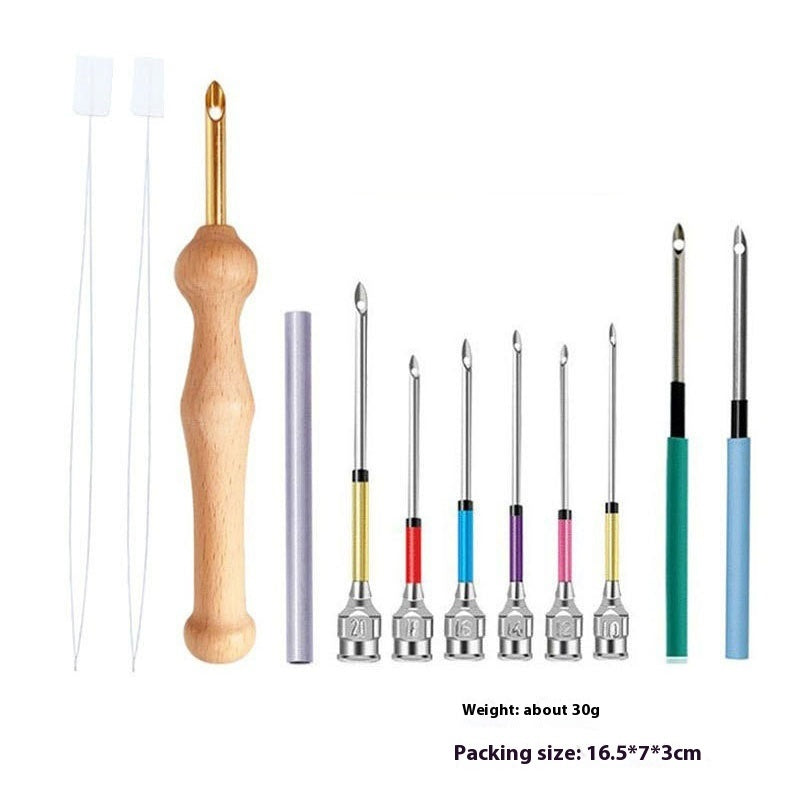 Simple Replaceable Plug Full Model Embroidery Stamp Needle Poke