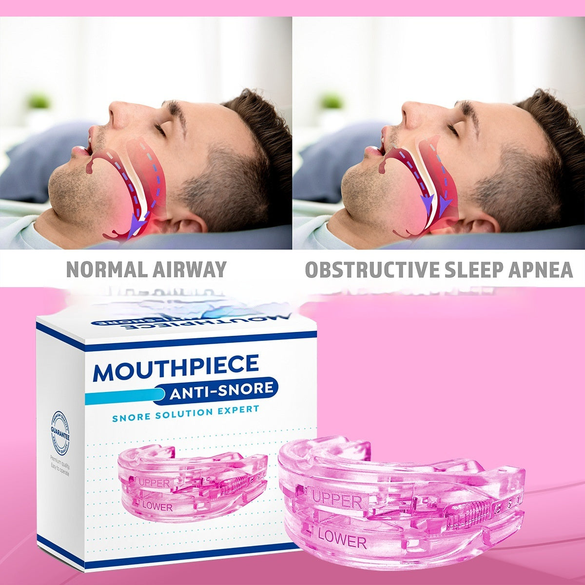 Adjustable Tooth Socket Silicone Tooth Brace Tooth Socket Anti-wear Denture