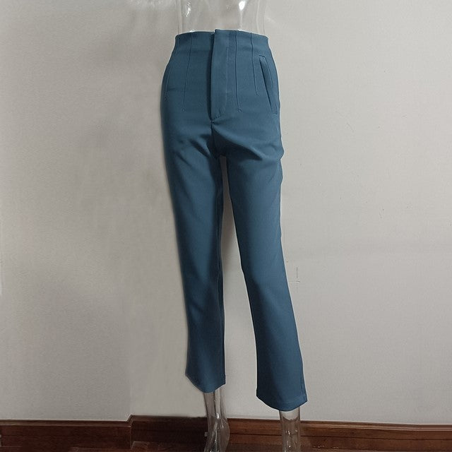 Women's Casual Fashion Straight Leg Pants