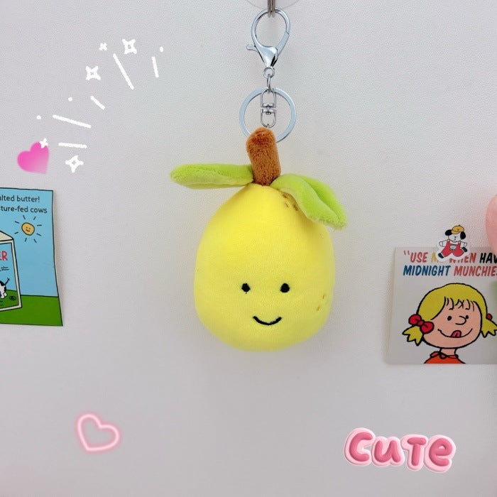 Creative Plush Cute Fruit Keychain Pendant