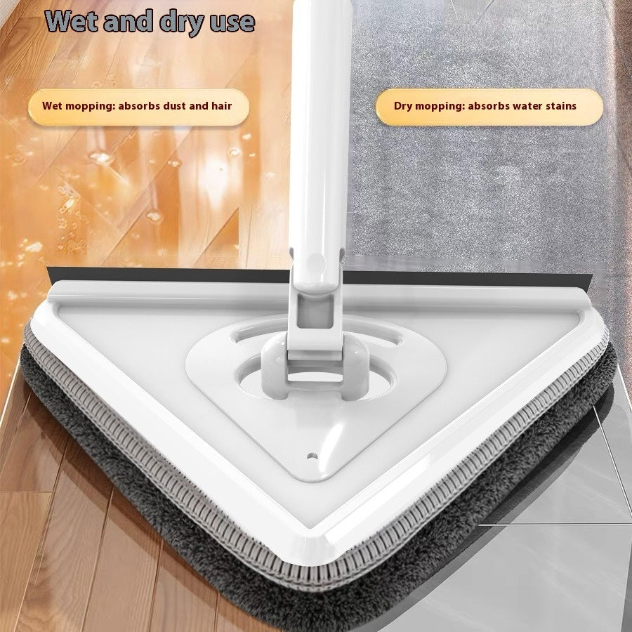 Lengthening Bar Large Household Triangle Mop Wiping Glass