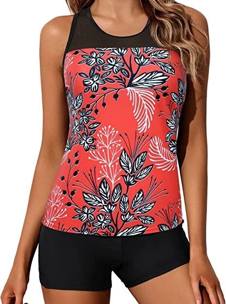 Seaside Vacation One-piece Bikini Women's Three-point Swimsuit Women