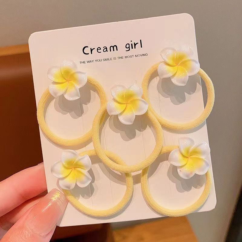 Cherry Blossom Cute Side Cropped Hair Clip Hair Rope