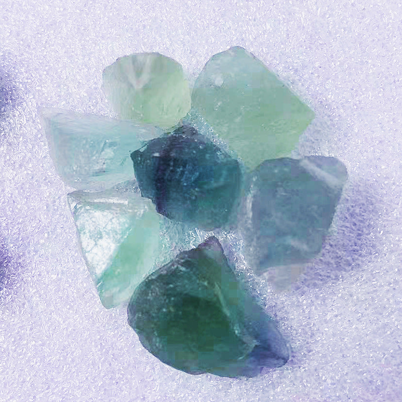 Natural Crystal Raw Crushed Stone Amethyst Powder Crystal Drilling