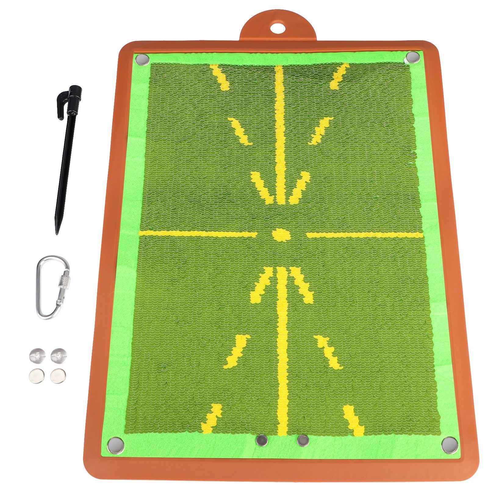 Golf Swing Track Direction Detection Pad