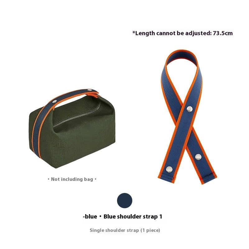 Wash Bag, Armpit Canvas Shoulder Strap, Inner Liner Accessories